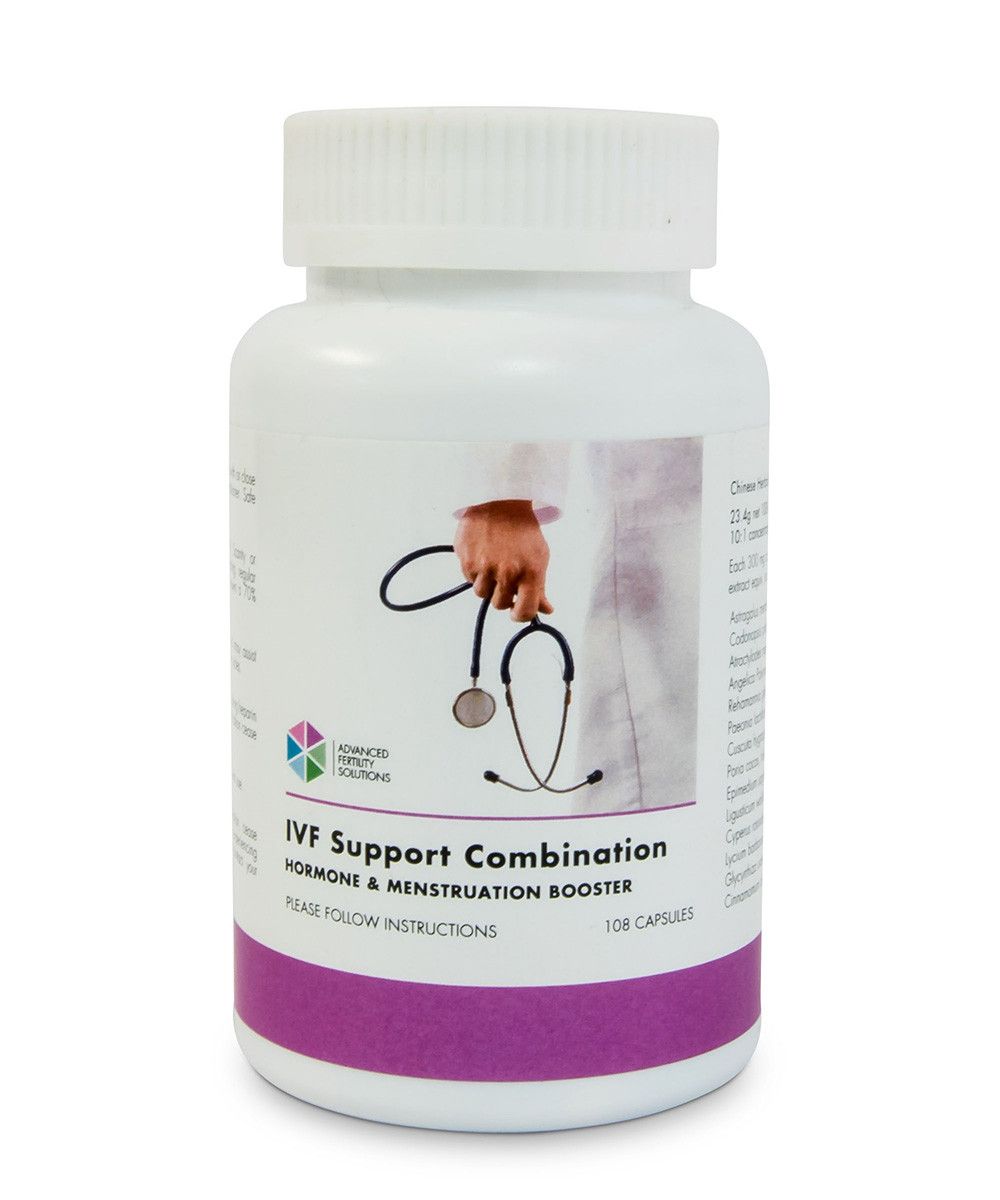 IVF Support combination to improve IVF success rates by 10% - 45%