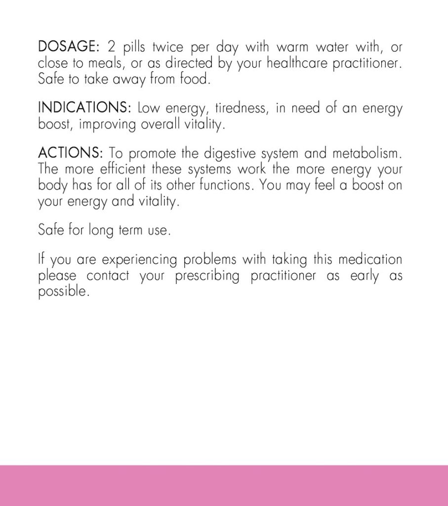 dosage instructions for RPM
